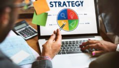 Business Startup Entrepreneur Strategy Target Concept
